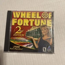 WHEEL OF FORTUNE 2ND EDITION: 2500 NEW PUZZLES - WINDOWS PC CD GAME 2000