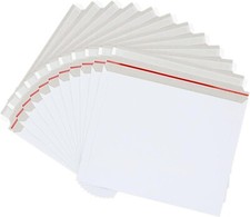 50 Pack 11x14 Rigid Cardboard Mailers No Bend Photo Document Envelopes