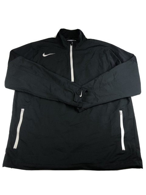 Nike Half Zip Jacket Size L Mens Black | eBay