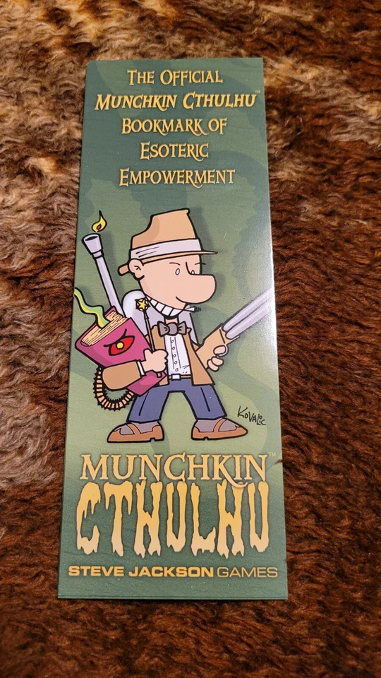 Official Munchkin Cthulhu Bookmark of Esoteric Empowerment - Narrow Version - Image 2 of 3