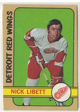 1972-73 Topps Hockey #67 Nick Libett Detroit Red Wings