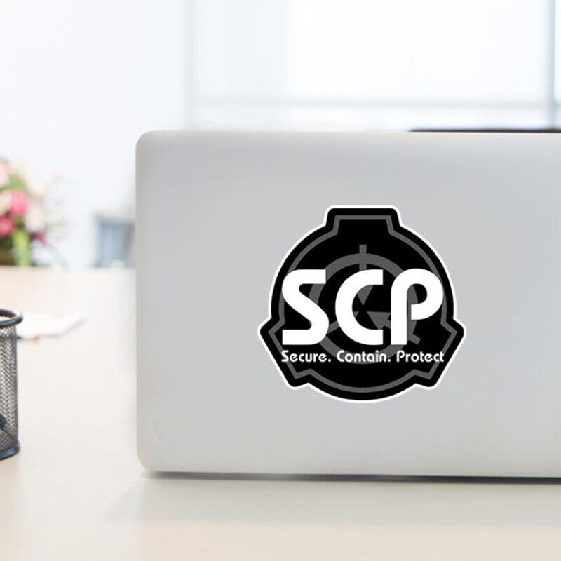 5Pcs SCP Foundation Vinyl Waterproof Sticker for Laptop Guitar Skateboar_OZ