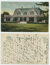 62894 - Ridgefield, Conn. - Gaelow - Residence of Mrs. L.H. Biglow - Vintage Postcard