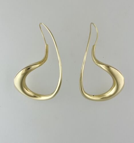 Michael Good Figure Eight (Large Size) 18K Yellow Gold Earrings - Picture 1 of 3