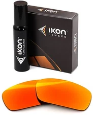 Polarized IKON Iridium Replacement Lenses For Oakley Double Edge Fire Mirror
