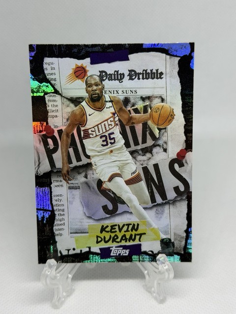 KEVIN DURANT Phoenix Suns 2025-26 Topps Daily Dribble Foil Insert #DD-9 NBA