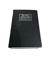 new English dictionary fake book lock box hide away stash