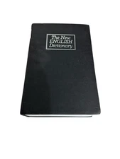new English dictionary fake book lock box hide away stash