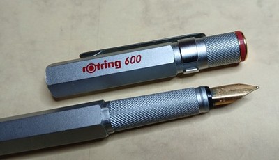 rOtring 600 Füller mit 18K Gold Feder
