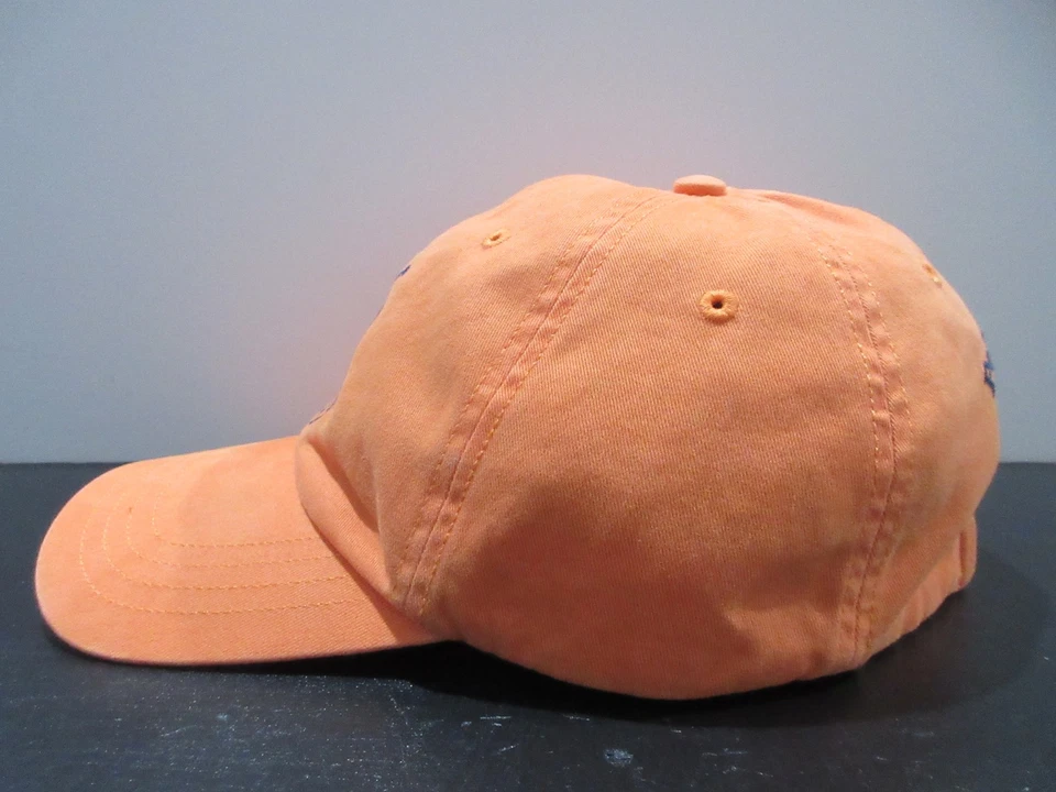 Ralph Lauren Polo Sombrero Gorra Correa Trasera Naranja Big Pony Logo 8-20 Niños Niños Jóvenes Foto 3 de 4