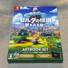 Nintendo The Legend of Zelda Link's Awakening Artbook Set Switch Japan ohne S...