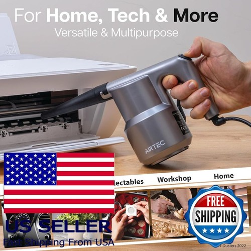 Electric Air Duster Blower for PC, Laptop, Console, Electronics & Home Cleaning - Picture 5 of 7