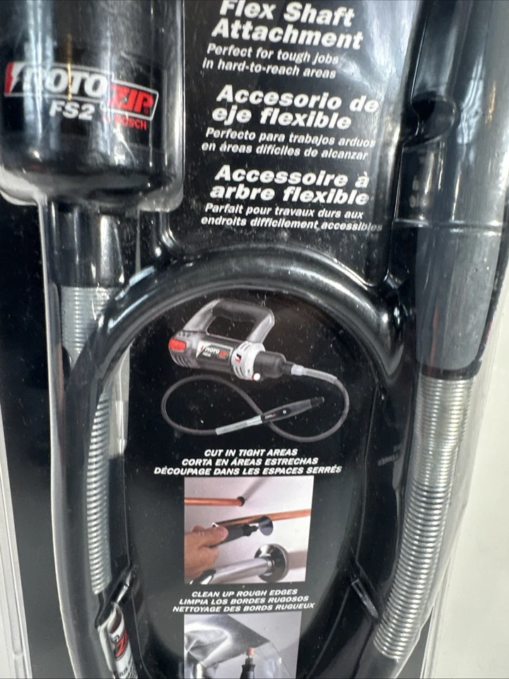 ROTOZIP By Bosch 20 Piece Flex Shaft TOOL Attachment Pack FS2 SEALED - Image 3 of 4