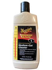 Meguiars Mirror Glaze No 1 Medium-cut Cleaner M0116 16 Oz Professional