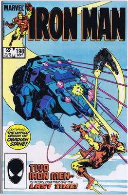 IRON MAN # 198 US Marvel Comics 1985 SUPER HI-GRADE