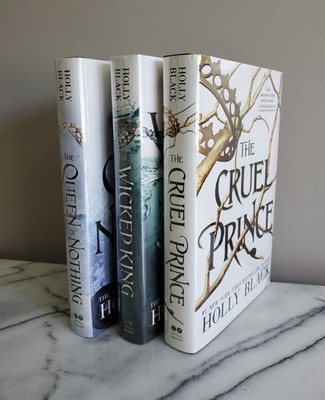 THE FOLK OF THE AIR Trilogy Holly Black (Prince, King, Queen) HC/DJ 1st Printing