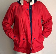 Red Vintage Pacific Trail Windbreaker Jacket - Unisex M