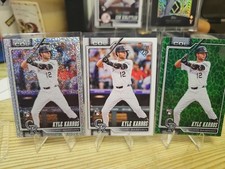2026 Topps Series 1 - Kyle Karros Green Leaf Holiday Foil, CONFETTI, & BASE RC