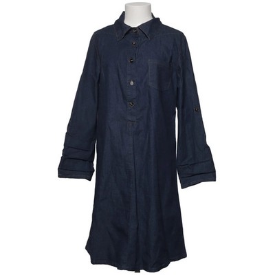 Jeanskleid, Größe: L, Blau, Baumwolle/Polyester, Einfarbig, Denim, Damen #Yyb