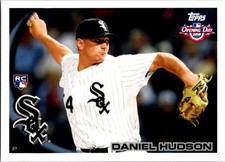 2010 Topps Chicago White Sox #CWS8 Daniel Hudson