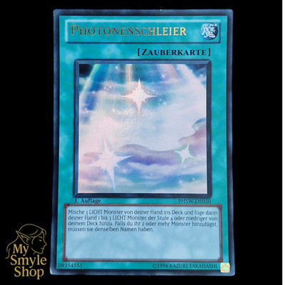 YuGiOh - Photonenschleier - PHSW-DE050 Ultra Rare 1. Auflage DE & Exzellent