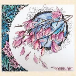 Counted Cross Stitch Kit ''Merezhyvo Spring'' Modern Floral Craft Project