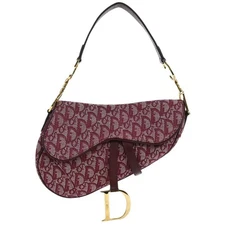 Christian Dior Bordeaux Trotter Saddle Handbag RU0092 145603