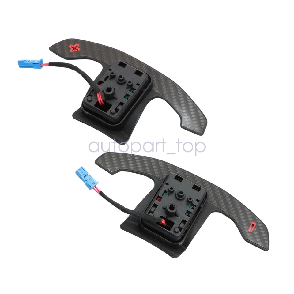 Carbon Fiber Steering Wheel Paddle Shifter Fits For BMW X5 G05 X6 G06 2019-2023 - Image 3 of 4