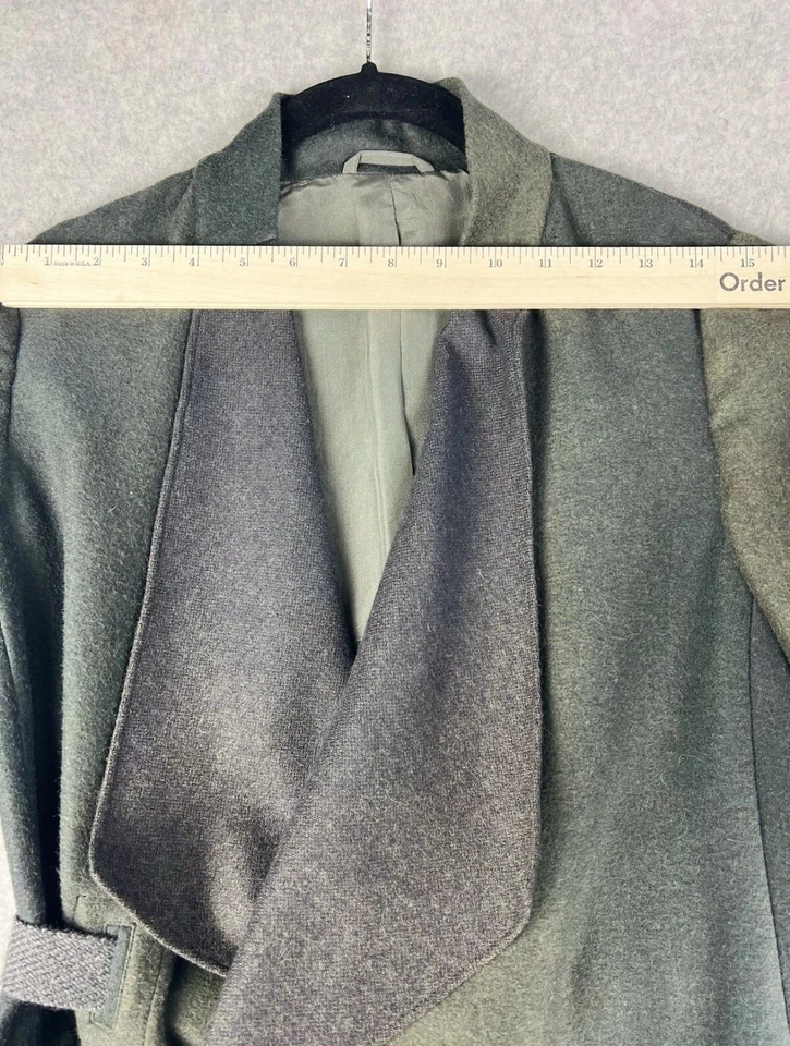 Abrigo Brunello Cucinelli Mujer 40 Mezcla Lana Un Botón Italia Forrado Seda Blazer Foto 4 de 4