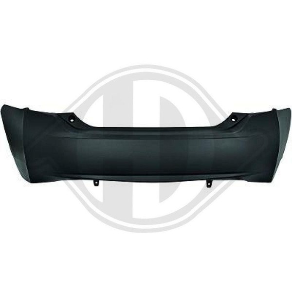 1X StoßFäNger Diederichs 6636055 FüR Toyota FüR Fahrzeuge Ohne Einparkhilfe Hint-image