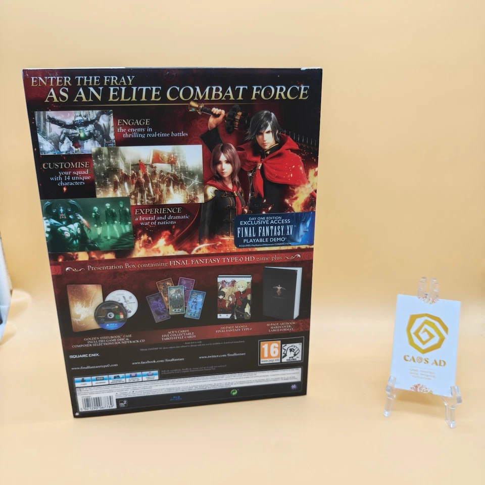 Gioco Final Fantasy Type-0 HD Collector's Edition Videogioco Sony PS4 Pal Eng - Immagine 2 di 4