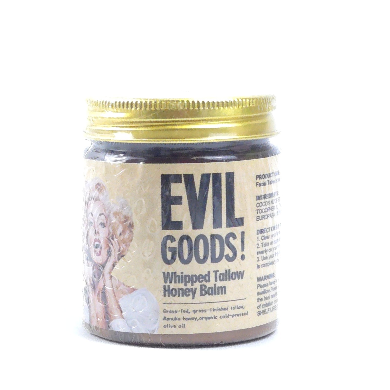 Lavender Whipped Tallow Honey Balm - Anti-Aging Moisturizing Cream