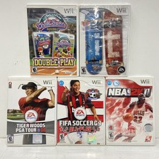 Little League World Series Baseball Double Play & Other Sports Games - Wii