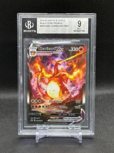 Charizard VMAX SWSH261 SWSH: Sword & Shield Promo Cards Holo BGS 9