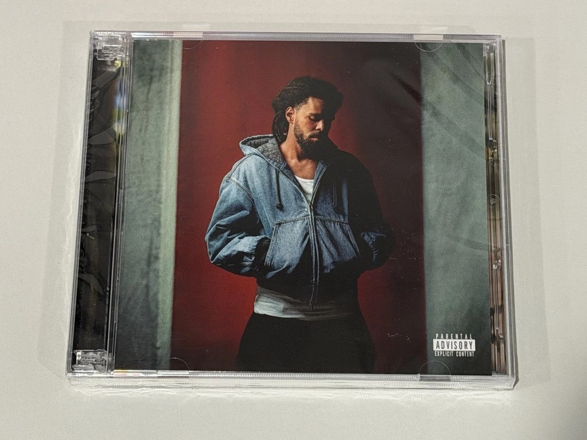 J COLE The Fall-Off CD Double Disc Alternate Art Brand New SHIPS