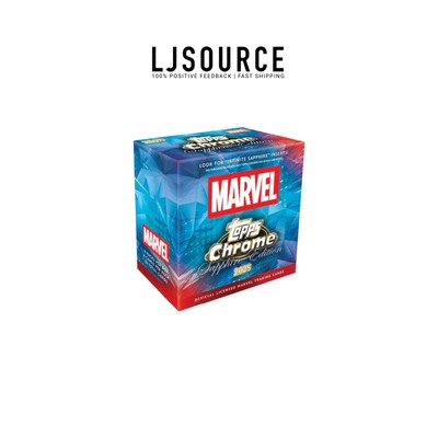 2025 Marvel Comics Chrome  Sapphire - Hobby Box   (siehe Beschreibung)