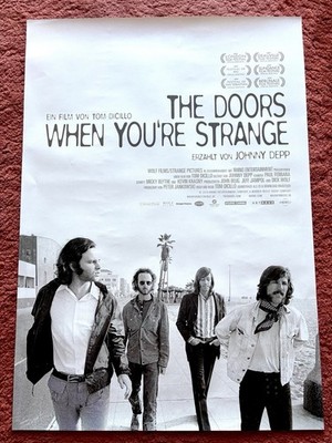 The Doors - When You re Strange Kinoplakat Poster A1, Tom Dicillo