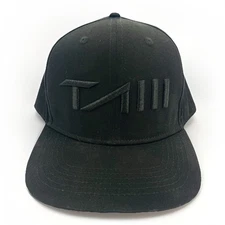 Sub Seventy Golf Hat Cap Snapback Mens Black TAIII Adjustable Golfing