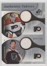 2005 SP Game Used Edition Authentic Fabrics Dual Robert Esche Peter Forsberg 0c3