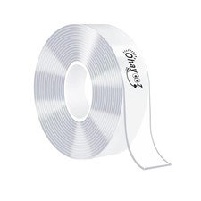 Extra Strong Double Sided Tape Heavy Duty Removable 10FT, Clear Sticky Nano