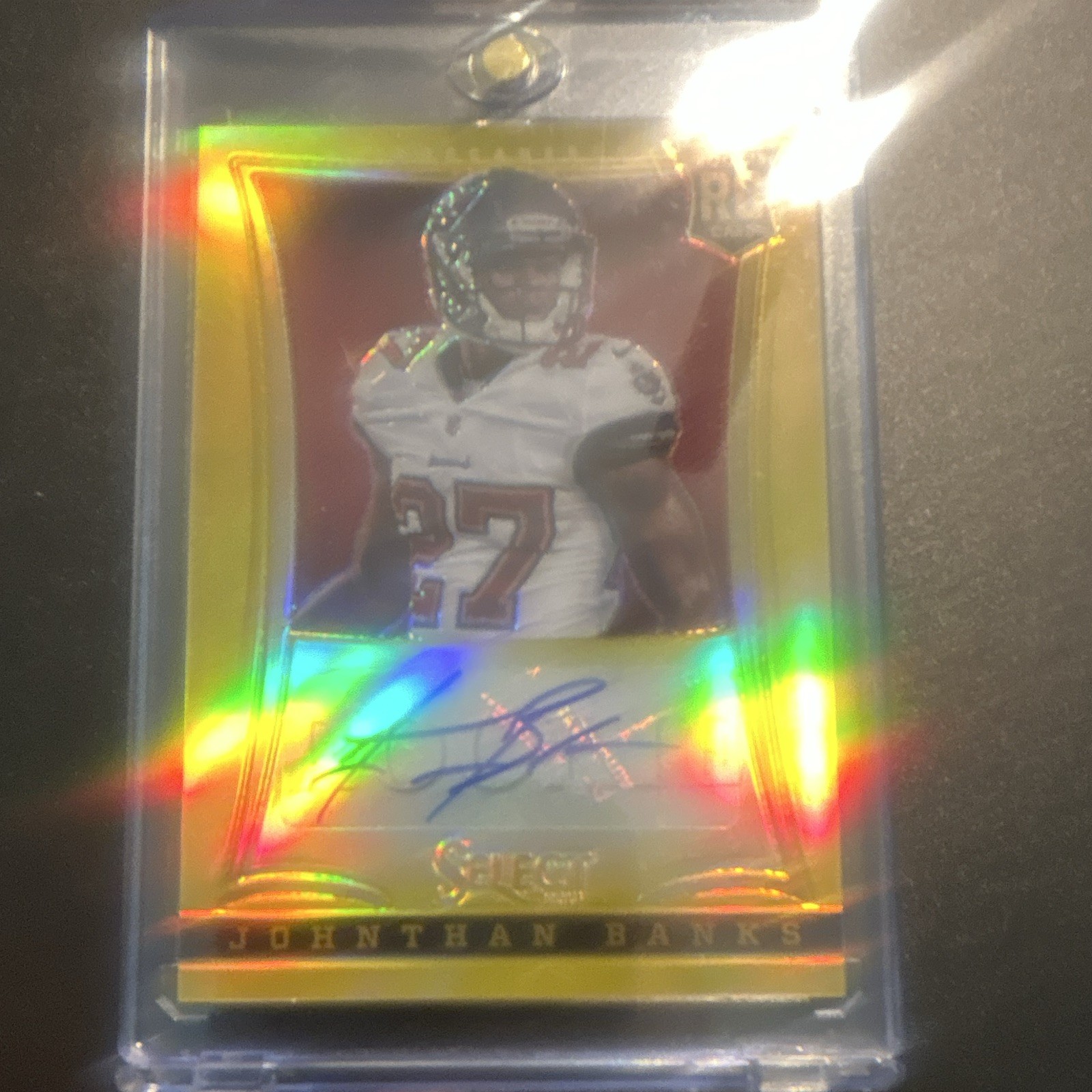 Johnthan Banks Panini Select #197 Autograph