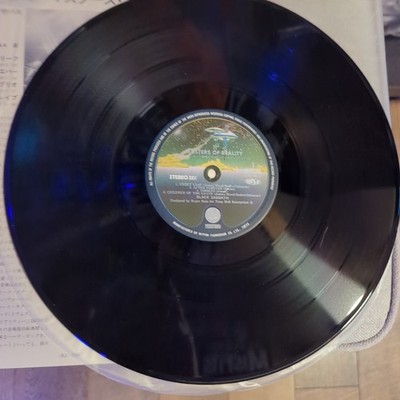Black Sabbath - Master Of Reality Japanese re Vertigo LP 1975 Ozzy