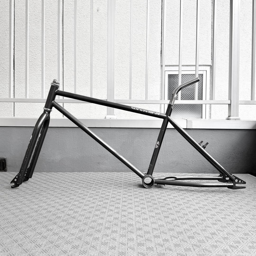 KUWAHARA Survivor 24 Freme Set BMX KZ-1 Old School 24” USED | eBay