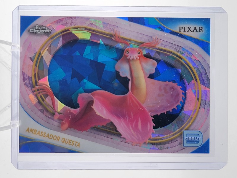 AMBASSADOR QUESTA 2025 TOPPS CHROME SAPPHIRE DISNEY DEBUT #134 Q2091