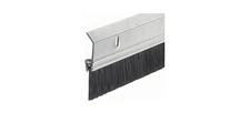 SB36 Aluminum Brush Door Sweep 2 x 36 inch Extra Wide Seal Strip Silver