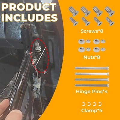 Upgraded Door Hinge Bushing Kit For Kawasaki Teryx KRX 1000 2020