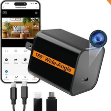 Wifi Smart Camera Charger - Remote View - 2.4G/5G Wifi - Premium HD 1080P - Best