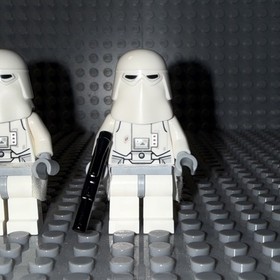 LEGO Snowtrooper Commanders minifigures lot of 3 SEE BELOW - Great condition