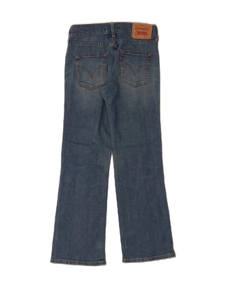 LEVI'S Womens 557 Bootcut Jeans W30 L30 Blue Cotton AD08 - Image 2 of 3