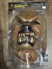 Vintage 2006 Famous Don Post Studios Werewolf Latex Mask New